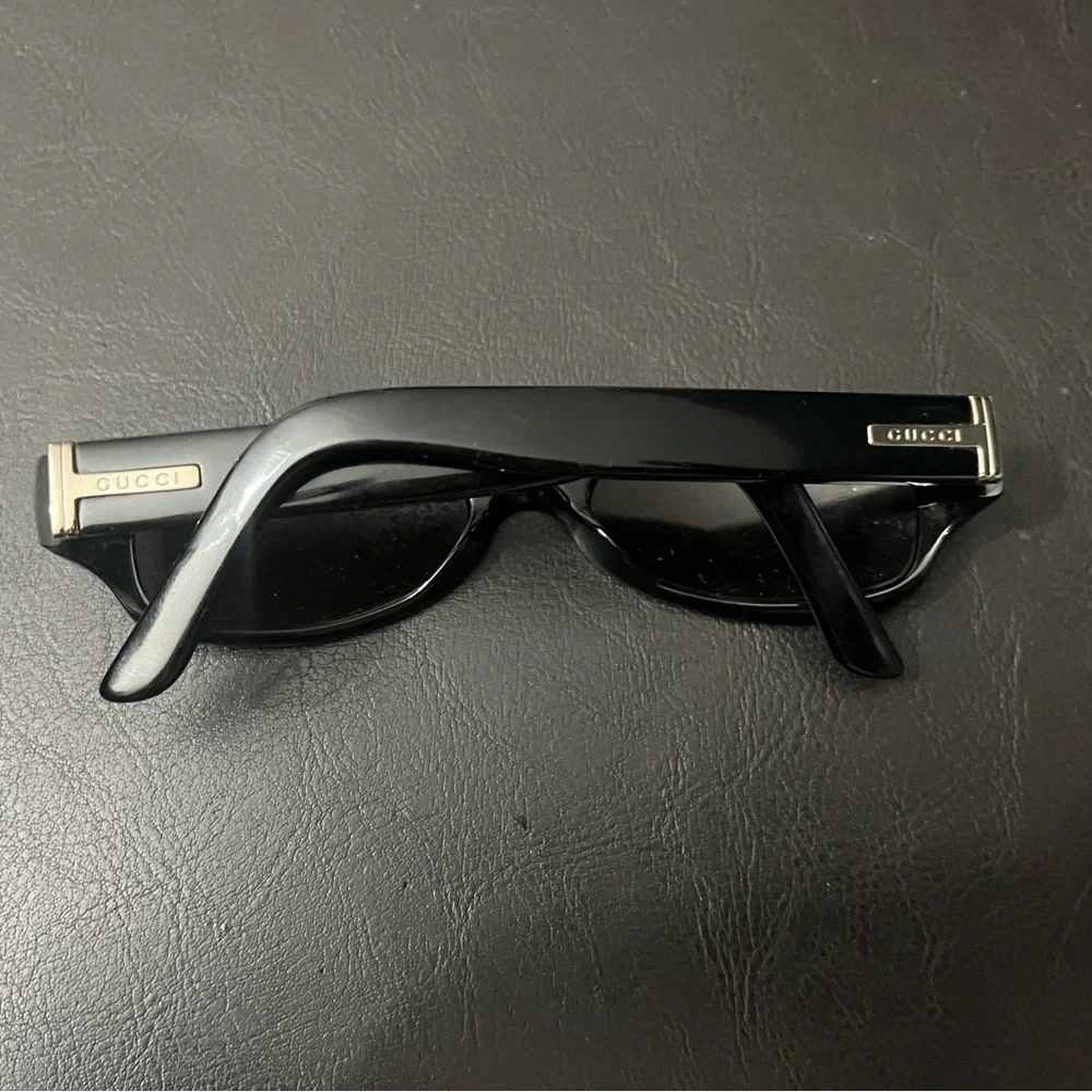 Gucci rectangle glasses black - Picture 2 of 5